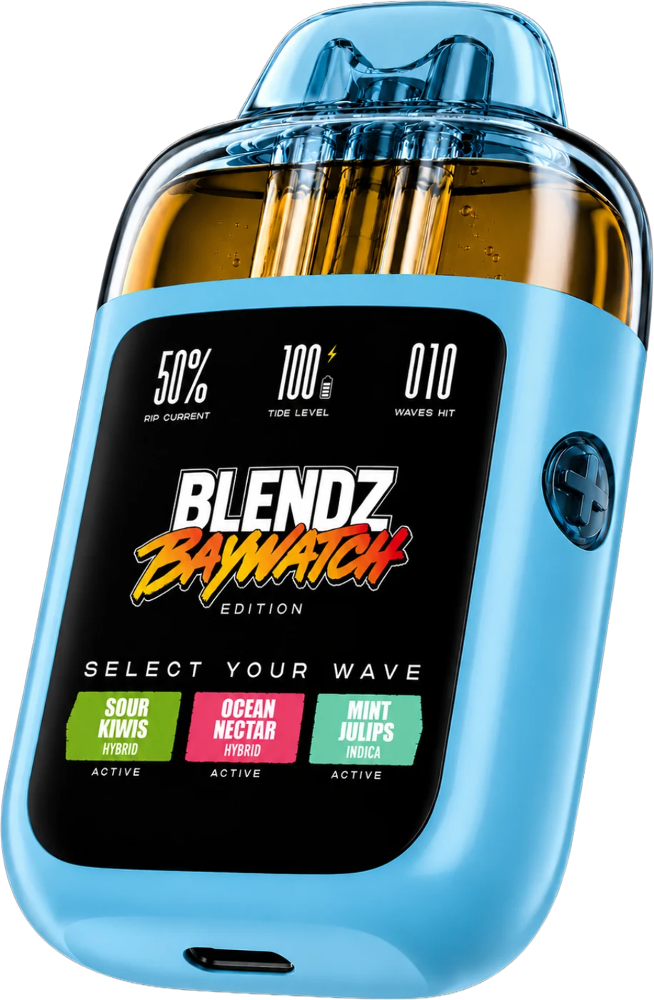 BLENDZ-BABY BLUE packaging design