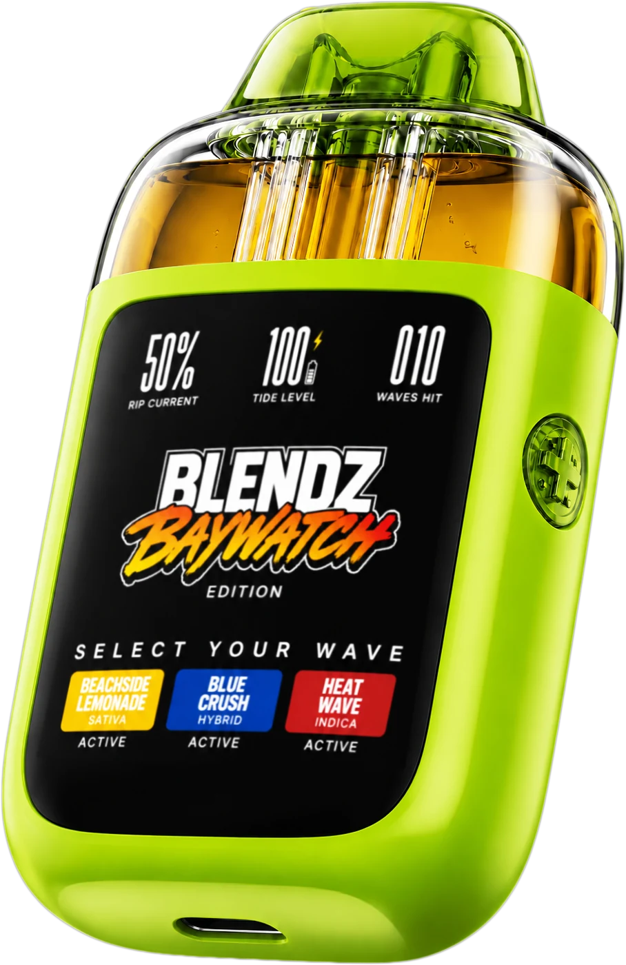 BLENDZ-GREEN packaging design