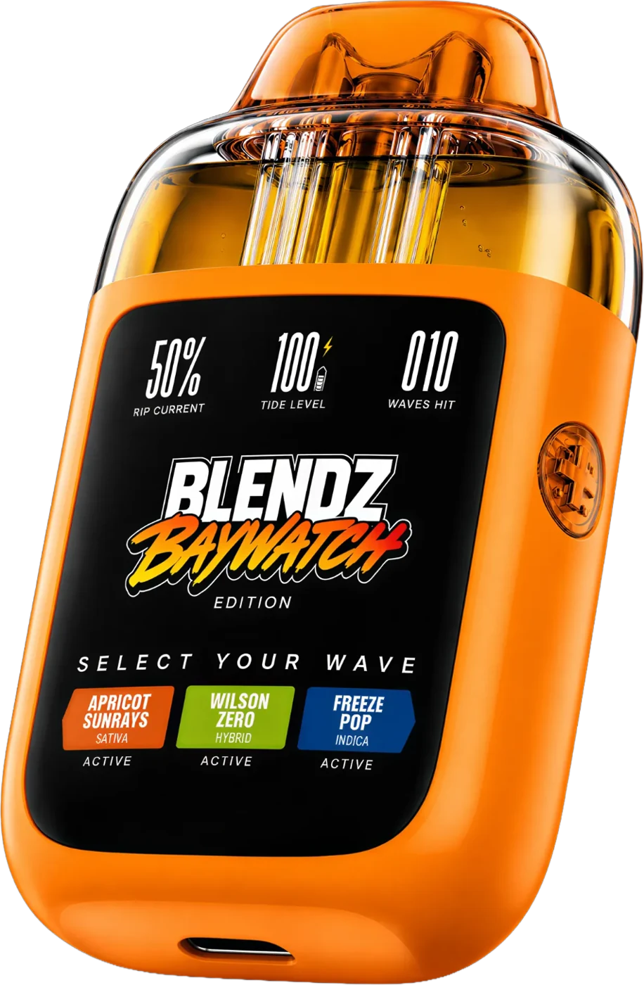BLENDZ-ORANGE packaging design