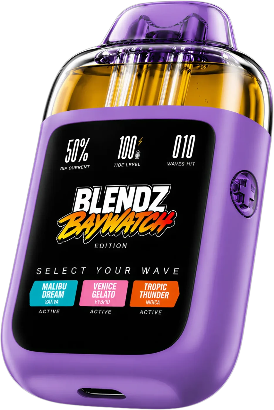 BLENDZ-PURPLE packaging design