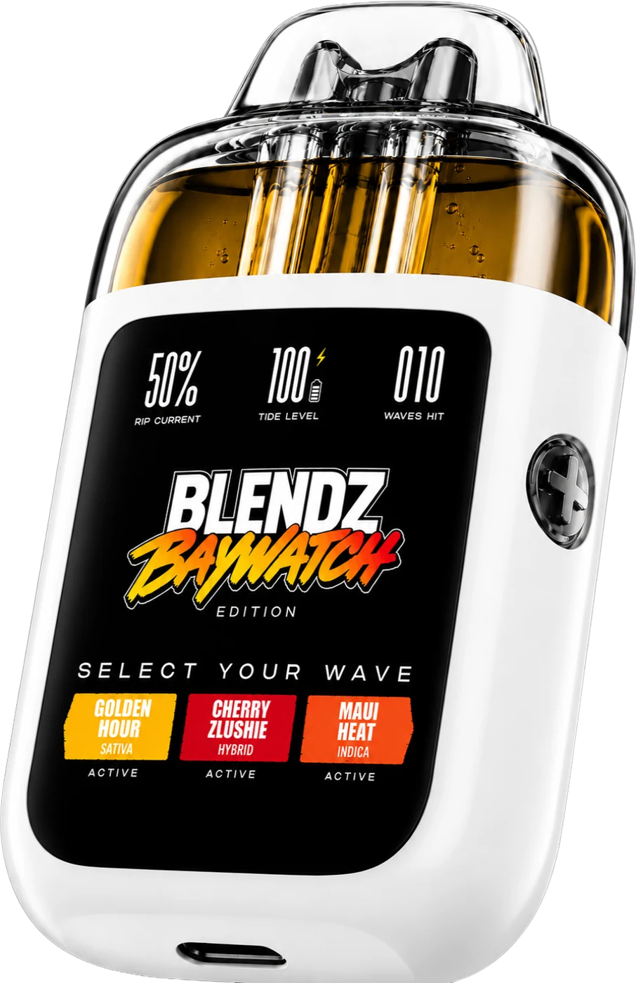 BLENDZ-WHITE packaging design