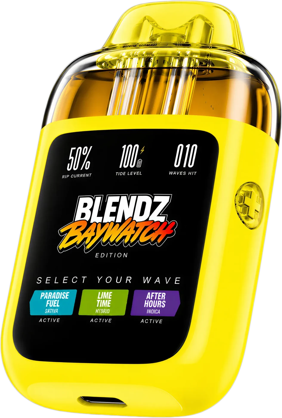 BLENDZ-YELLOW packaging design