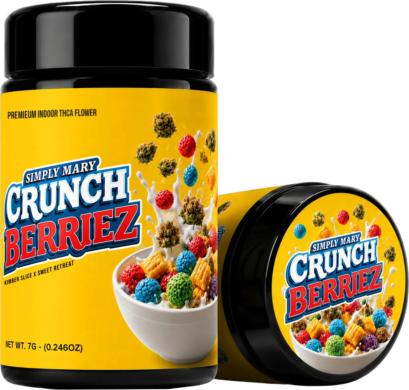 Crunch Berriez 1 packaging design