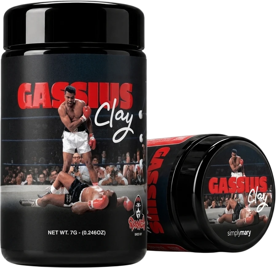 GASSIUS CLAY JAR 1 packaging design