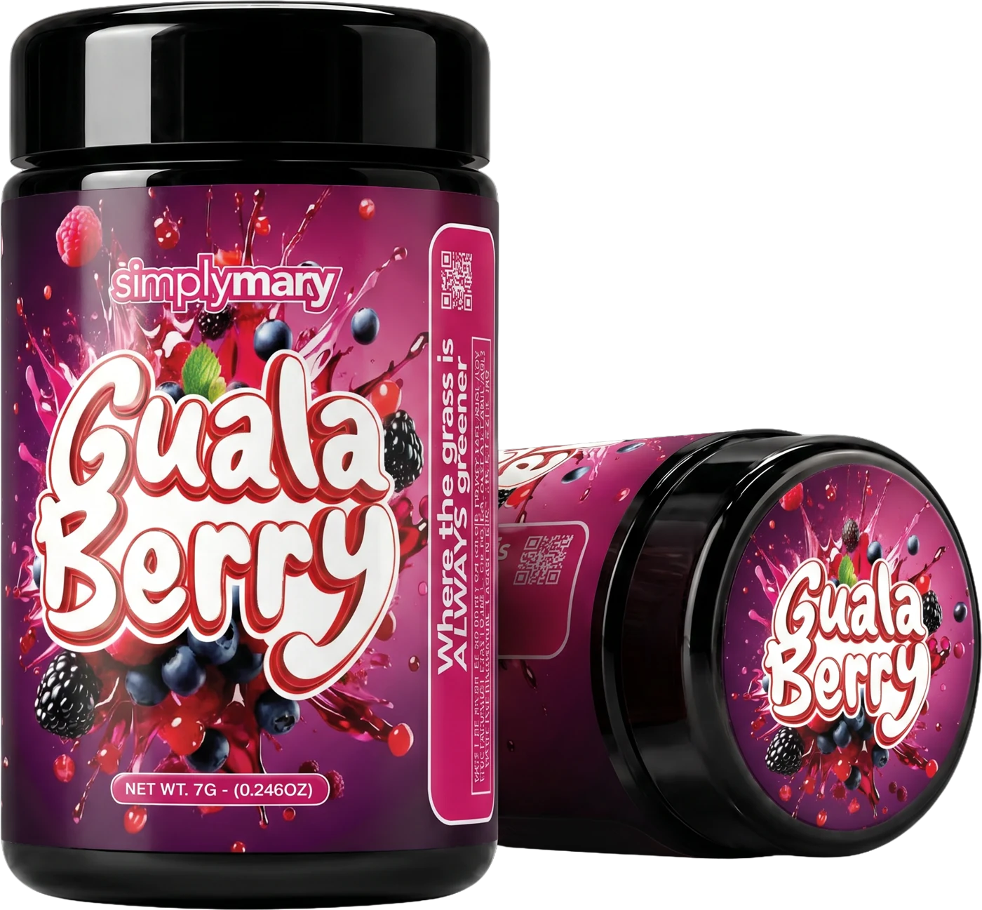 GUALA BERRY 1 packaging design