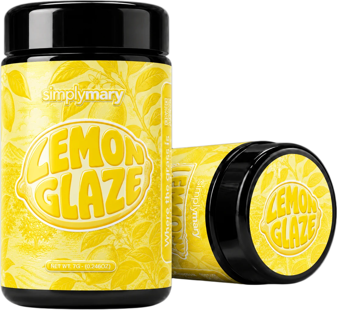 LEMON GLAZE-1 packaging design