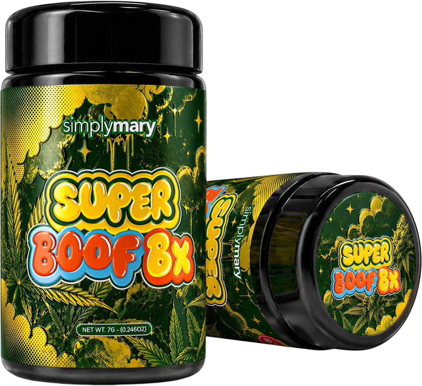 SUPER BOOF BX 2 packaging design