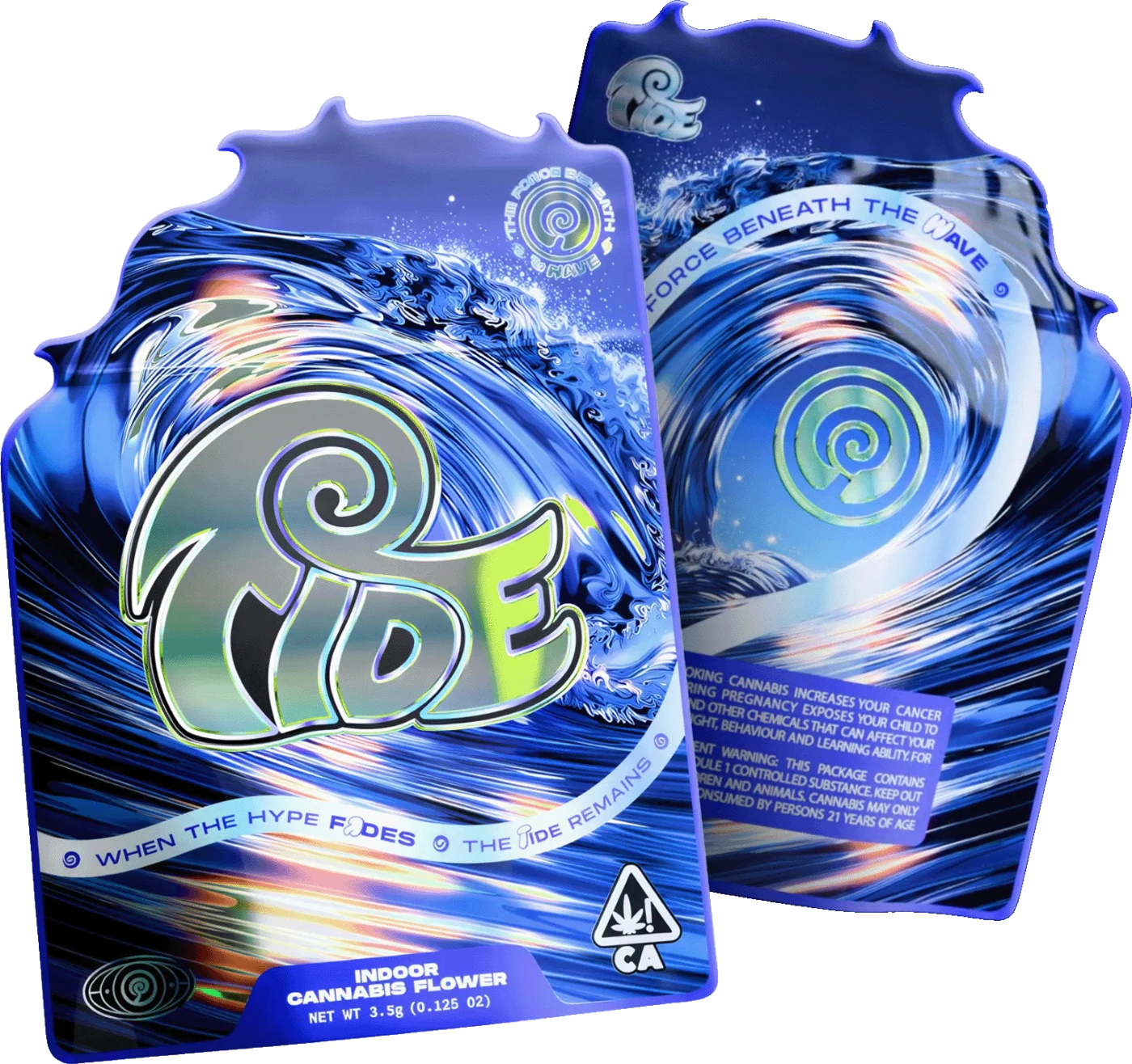 Tide Mylar packaging design